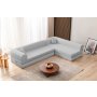 Atelier del Sofa Ugaona garnitura Legom Eco Light Grey - slika 2