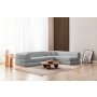 Atelier del Sofa Ugaona garnitura Legom Eco Light Grey - slika 1