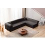 Atelier del Sofa Ugaona garnitura Legom Eco Anthracite - slika 2
