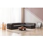 Atelier del Sofa Ugaona garnitura Legom Eco Anthracite - slika 1