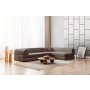 Atelier del Sofa Ugaona garnitura Legom Eco Brown - slika 1
