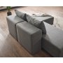 Atelier del Sofa Ugaona garnitura Poly M Grey - slika 4