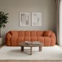 Atelier del Sofa Sofa četvorosed Octavio Tile Red - slika 2