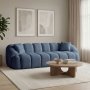 Atelier del Sofa Sofa četvorosed Octavio Navy Blue - slika 1