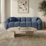Atelier del Sofa Sofa trosed Octavio Navy Blue - slika 1