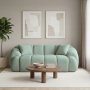 Atelier del Sofa Sofa dvosed Octavio Turquoise - slika 2