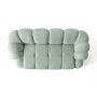 Atelier del Sofa Sofa dvosed Octavio Turquoise - slika 5