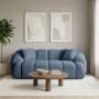 Atelier del Sofa Sofa dvosed Octavio Navy Blue - slika 2
