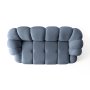 Atelier del Sofa Sofa dvosed Octavio Navy Blue - slika 5