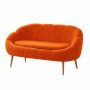 Atelier del Sofa Sofa dvosed Lida Orange - slika 2