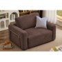 Atelier del Sofa Fotelja Wello Single Brown - slika 1