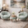 Atelier del Sofa Fotelje i klub stočić Lida Wellsoft Green - slika 2