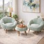 Atelier del Sofa Fotelje i klub stočić Lida Wellsoft Green - slika 1