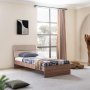 HANAH HOME Krevet Milano White Brown - slika 1
