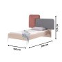 HANAH HOME Krevet Rosetta - slika 5