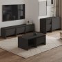 HANAH HOME Set za dnevnu sobu Laris Anthracite - slika 1