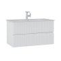 HANAH HOME Ormarić sa umivaonikom Moonlight 90 v2 442 - slika 3
