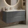 HANAH HOME Ormarić sa umivaonikom Moonlight 90 v2 444 - slika 1