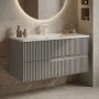 HANAH HOME Ormarić sa umivaonikom Moonlight 90 v2 447 - slika 1