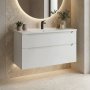 HANAH HOME Ormarić sa umivaonikom Messina 100 v2 382 - slika 1