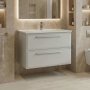HANAH HOME Ormarić sa umivaonikom Nuvola 80 v2 168 - slika 1