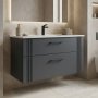 HANAH HOME Ormarić sa umivaonikom Bari 100 v2 277 - slika 1