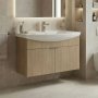 HANAH HOME Ormarić sa umivaonikom Purus 80 990 - slika 1
