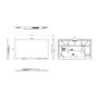 Hisense 65WM6FE 4K UHD LED 400 nita Interactive Display sa kamerom - slika 4