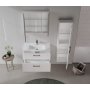HANAH HOME Ormarić sa ogledalom Bari 80 665 - slika 2
