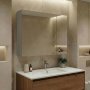 HANAH HOME Ormarić sa ogledalom Bari 80 667 - slika 1