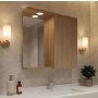 HANAH HOME Ormarić sa ogledalom Purus 80 141 - slika 1
