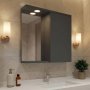 HANAH HOME Ormarić sa ogledalom Purus 80 142 - slika 1