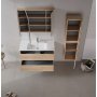 HANAH HOME Ormarić sa ogledalom Side 100 076 - slika 4