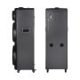 N/A Zvucnik bluetooth NDR-2270 100W 2*12 inca sa dva mikrofona crni - slika 2