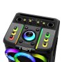 N/A Zvucnik bluetooth NDR-2270 100W 2*12 inca sa dva mikrofona crni - slika 4
