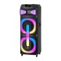 N/A Zvucnik bluetooth NDR-2250 100W 2*12 inca sa dva mikrofona crni - slika 1