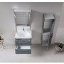 HANAH HOME Kupatilski ormarić Nuvola 40 v3 154 - slika 2