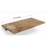 HANAH HOME Radni sto Lara Atlantic Pine - slika 5