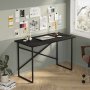 HANAH HOME Radni sto Odesa Black - slika 1