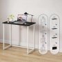 HANAH HOME Radni sto Worker Black - slika 4