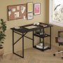HANAH HOME Radni sto Vienna Black - slika 1