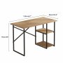 HANAH HOME Radni sto Vienna Natural - slika 4