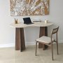 HANAH HOME Radni sto Infini Travertine Walnut - slika 1