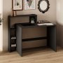 HANAH HOME Radni sto Amber Anthracite - slika 1