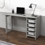 HANAH HOME Radni sto Hero Grey - slika 3