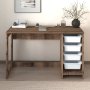 HANAH HOME Radni sto Hero White Antique Walnut - slika 2