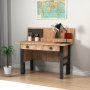 HANAH HOME Radni sto Valerin Atlantic Pine Anthracite - slika 2