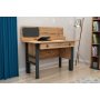 HANAH HOME Radni sto Valerin Atlantic Pine Anthracite - slika 5
