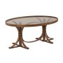 HANAH HOME Sto za dnevnu sobu Matsue Walnut - slika 3