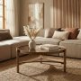 HANAH HOME Sto za dnevnu sobu Gifu Walnut - slika 2